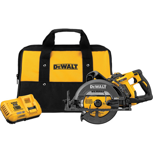 FlexVolt&reg; Worm Drive Style Saw Kit, 7-1/4", 60 V Toolneeds Inc.