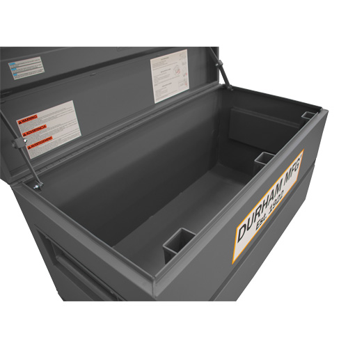 Jobsite Storage Box, 48" x 24" x 27-13/16", Steel, Grey Toolneeds Inc.