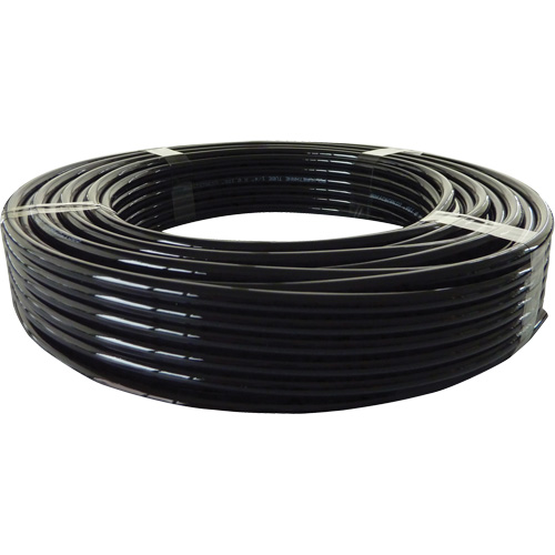 Longlife Pneumatic Tubing, Air, 0.375" OD x 100' L, Nylon/Polyurethane, Black, 232 PSI at 20°C Toolneeds Inc.