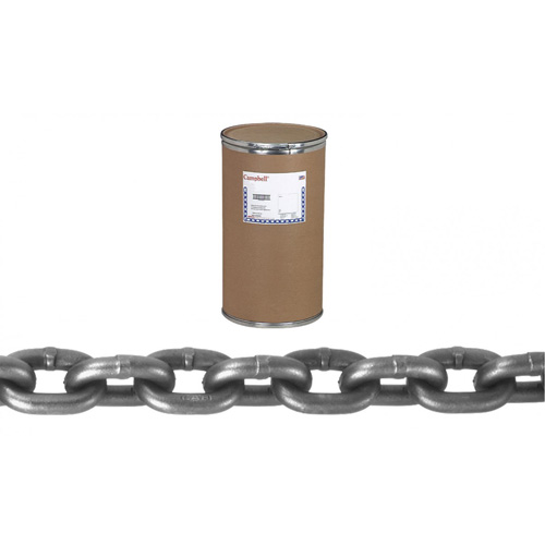 System 8 Cam-Alloy Chain, Alloy Steel, 1-1/4" x 60' (18.3 m) L, Grade 80, 72300 lbs. (36.15 tons) Load Capacity Toolneeds Inc.