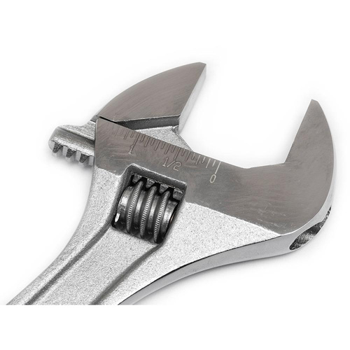 Adjustable Wrench - Boxed, 10" L, 1-5/16"/34 mm Max Width, Chrome Toolneeds Inc.