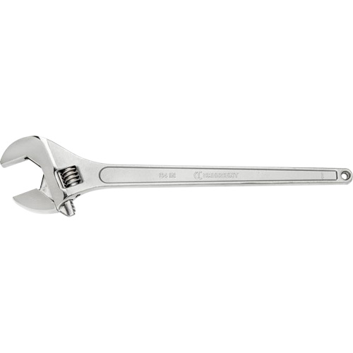Adjustable Wrench, 24" L, 2-7/16" Max Width, Chrome Toolneeds Inc.
