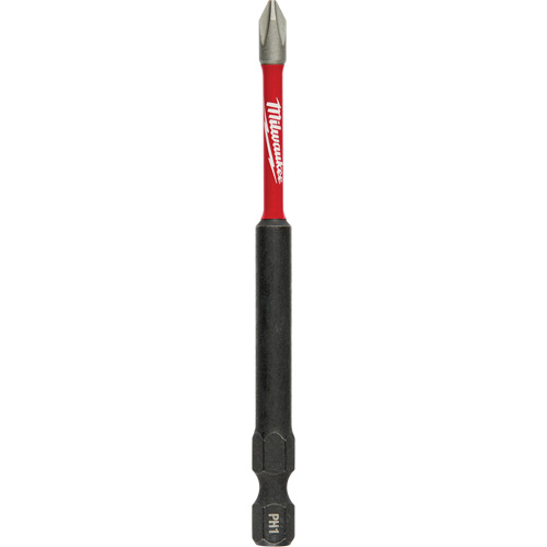 Embouts &agrave; percussion Shockwave Impact-Duty, Phillips, Embout #1, Prise 1/4", Longueur 3-1/2" Toolneeds Inc.