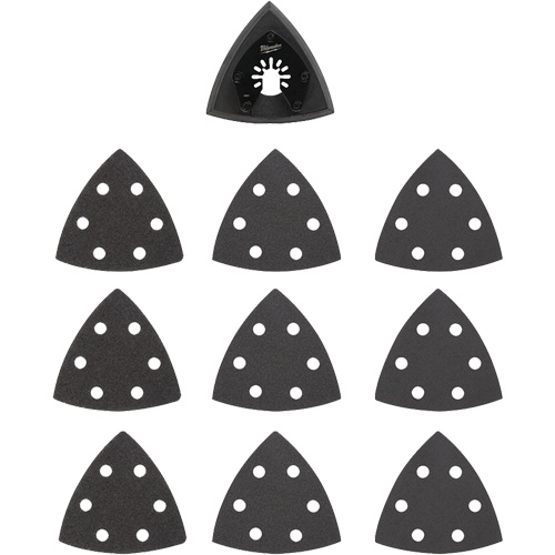 Ensemble pour patin de ponçage triangulaire 3-1/2" Open-Lok Toolneeds Inc.