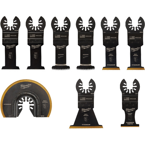 Ensemble de lames &agrave; usage g&eacute;n&eacute;ral Open-Lok pour outil polyvalent Toolneeds Inc.