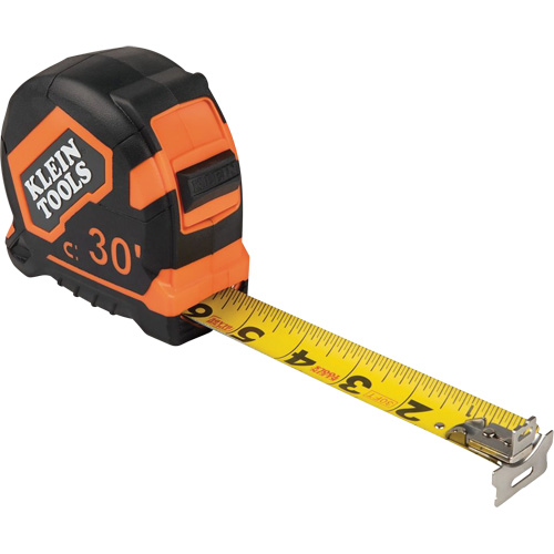 Magnetic Double Hook Tape Measure, 30', 1/16" Graduations Toolneeds Inc.