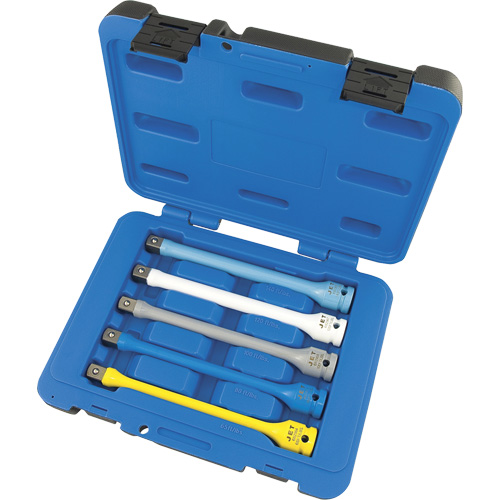 JTLE-5S Jeu de rallonges limiteurs de couple pour cl&eacute; &agrave; chocs, Prise 1/2", Couple de 65 lb-pi/80 lb-pi/100 lb-pi/120 lb-pi/140 lb-pi, Multiple Toolneeds Inc.