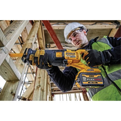 FlexVolt&reg; Max Brushless Reciprocating Saw (Tool Only), 60 V, Lithium-Ion Battery, 0-3000 SPM Toolneeds Inc.