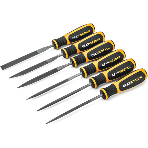 Jeu de mini limes, 6 pi&egrave;ces Toolneeds Inc.