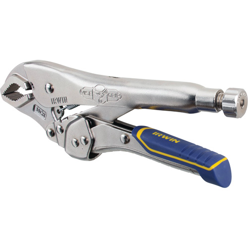 Pince-&eacute;tau avec coupe-fil Vise-Grip Fast Release 10WR, Longueur 10", M&acirc;choire courb&eacute;e Toolneeds Inc.