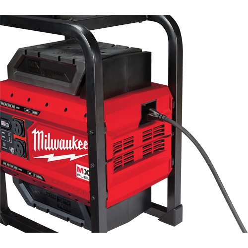 MX Fuel Carry-On Power Supply, 1800 W/3600 W, Lithium Ion, 20-4/5" H x 12" W x 15" D, 49.7 lbs. Toolneeds Inc.