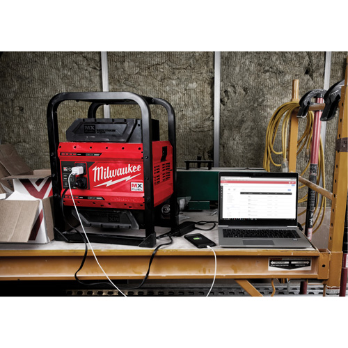 MX Fuel Carry-On Power Supply, 1800 W/3600 W, Lithium Ion, 20-4/5" H x 12" W x 15" D, 49.7 lbs. Toolneeds Inc.