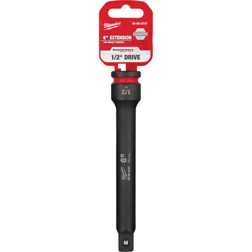Shockwave Impact Duty Socket Extension, Impact, 1/2" Drive, 6" L Toolneeds Inc.