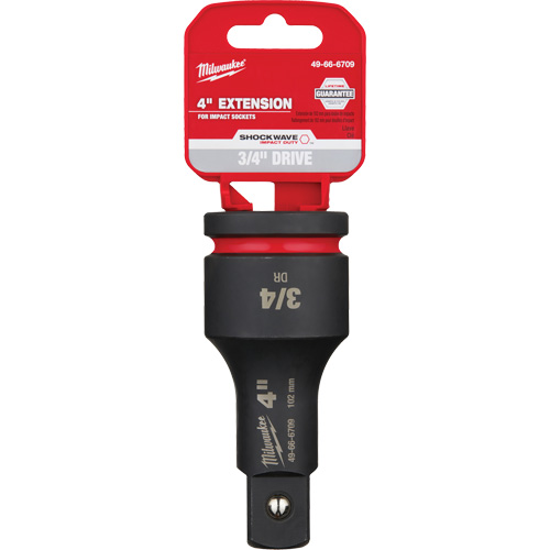 Shockwave Impact Duty Socket Extension, Impact, 3/4" Drive, 4" L Toolneeds Inc.