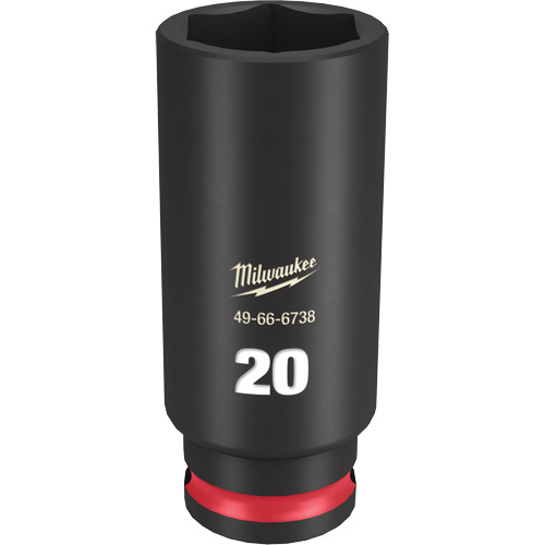 Shockwave Impact Duty Socket, Impact, 2 mm, 3/8" Drive, 6 Points, Deep Toolneeds Inc.