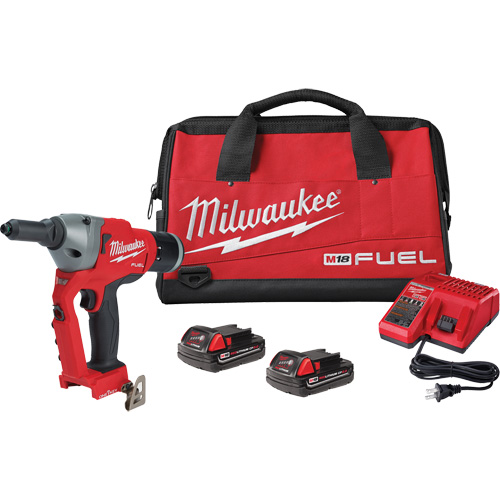 M18 Fuel 1/4" Blind Rivet Tool with One-Key Kit Toolneeds Inc.