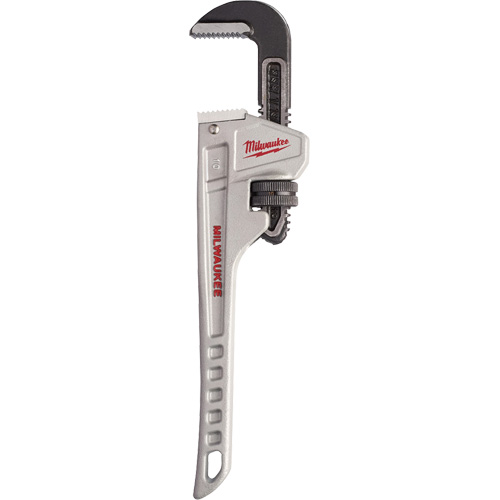 Pipe Wrench, 1-1/2" Jaw Capacity, 10" Long, Ergonomic Handle Toolneeds Inc.