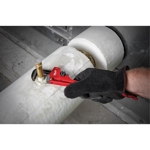 Pipe Wrench, 3/4" Jaw Capacity, 6" Long, Powder Coated Finish Toolneeds Inc.