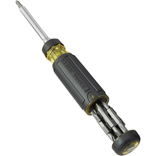 15-in-1 Multi-Bit Ratcheting Screwdriver, 8-3/4" L, Cushion Grip Handle Toolneeds Inc.