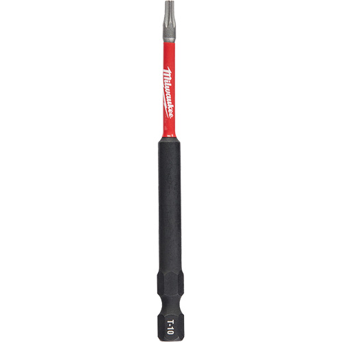 Embout de tournevis Shockwave Impact Duty, Torx, Embout T-10, Prise 1/4", Longueur 3-1/2" Toolneeds Inc.