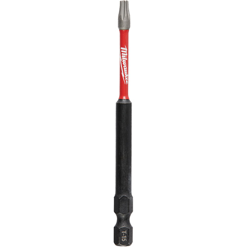 Embout de tournevis Shockwave Impact Duty, Torx, Embout T-15, Prise 1/4", Longueur 3-1/2" Toolneeds Inc.