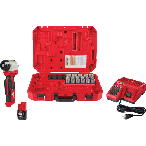 M12 Cable Stripper Kit with 17 Cu THHN/XHHW Bushings Toolneeds Inc.