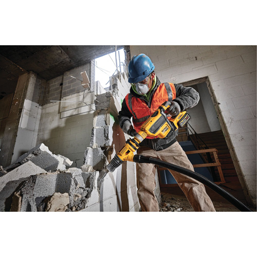 Extracteur de poussi&egrave;re pour ciselage au marteau de d&eacute;molition Toolneeds Inc.