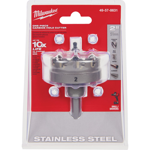 Scies-cloches au carbure monobloc, 2", Profondeur de la coupe de 3/16" Toolneeds Inc.