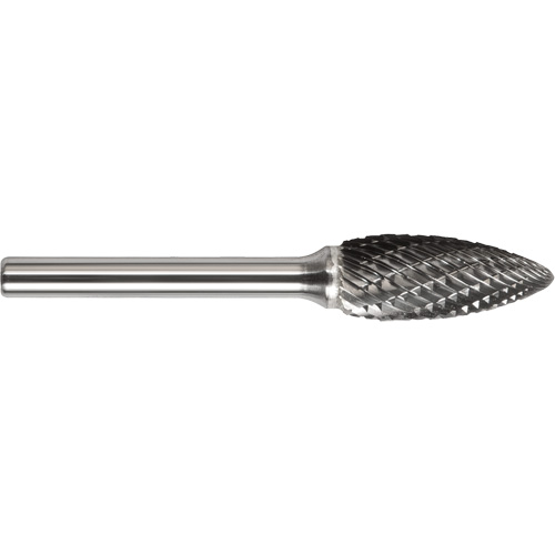 Drillco&reg; Magnum Double Cut Solid Carbide Burr, SF-3, 3/8" Dia., 3/4" Depth of Cut Toolneeds Inc.