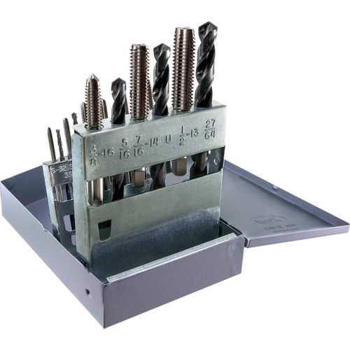 Jeu de tarauds & forets UNC DRILLCO, 18 morcea Toolneeds Inc.