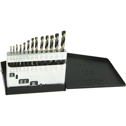 Drillco&reg; Metric Jobber Length Drill Bit Set, 13 Pieces, High Speed Steel Toolneeds Inc.