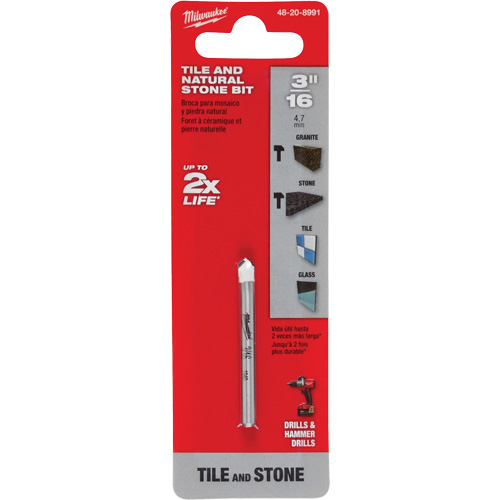 Natural Stone Bit, 3/16", Carbide Toolneeds Inc.