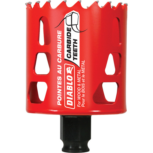 Scie cloche pour bois et m&eacute;tal, 2-3/8", Profondeur de la coupe 2-3/8", Carbure Toolneeds Inc.