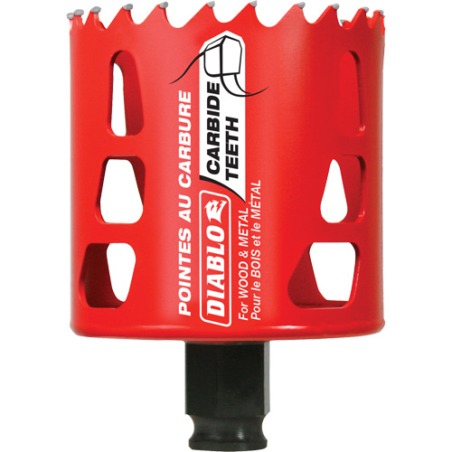 Scie cloche pour bois et m&eacute;tal, 2-5/8", Profondeur de la coupe 2-3/8", Carbure Toolneeds Inc.