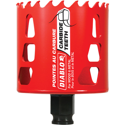 Scie cloche pour bois et m&eacute;tal, 2-3/4", Profondeur de la coupe 2-3/8", Carbure Toolneeds Inc.