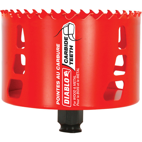 Scie cloche pour bois et m&eacute;tal, 4-1/8", Profondeur de la coupe 2-3/8", Carbure Toolneeds Inc.