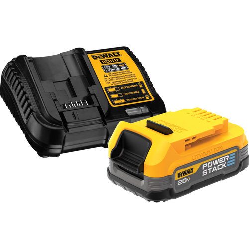 Ensemble de batterie et chargeur compacts Max* Powerstack, Lithium-ion, 20 V, 1,7 A Toolneeds Inc.