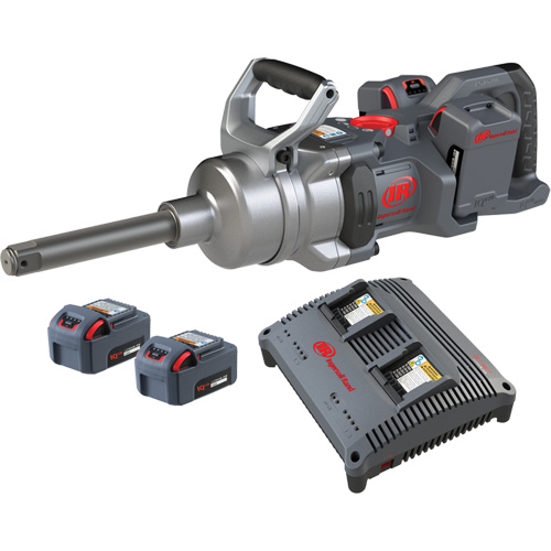 Ensemble de cl&eacute;s &agrave; chocs sans fil &agrave; couple &eacute;lev&eacute; avec enclume de 6", 20 V, Mandrin 1" Toolneeds Inc.