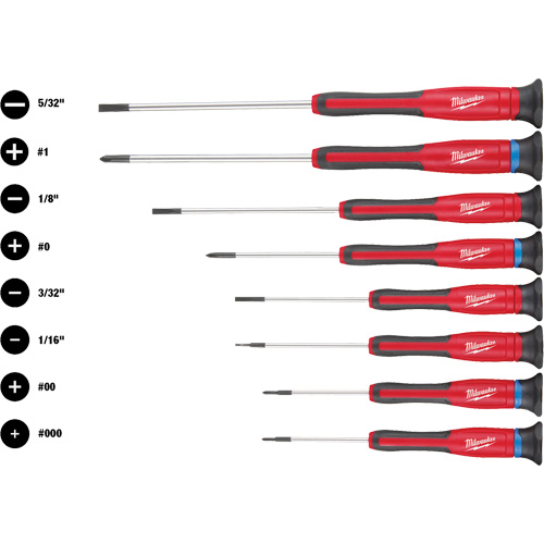 Precision Screwdriver Set, 8 Pcs. Toolneeds Inc.