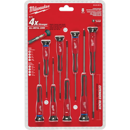 Precision Screwdriver Set, 8 Pcs. Toolneeds Inc.