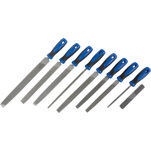 Jeu de limes avec manches, 9 pi&egrave;ces Toolneeds Inc.
