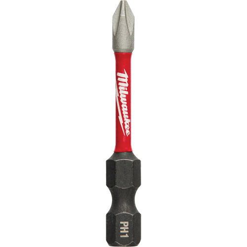 Shockwave Impact Duty Power Bit, Phillips, #1 Tip, 1/4" Drive Size, 2" Length Toolneeds Inc.