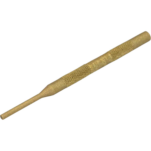 Brass Pin Punch, 1/8" Dia. x 4" L Toolneeds Inc.