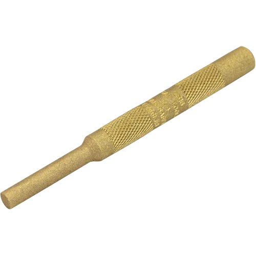 Brass Pin Punch, 1/4" Dia. x 4" L Toolneeds Inc.