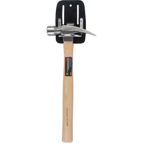 Steel Loop Tool Holder, Hammer Holder, Leather, 0 Pockets Toolneeds Inc.