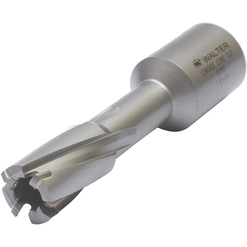 Core Cut Annular Cutter with Weldon Shank, 12 mm Diameter, Carbide, 30 mm Depth of Cut, 3/4" Shank Toolneeds Inc.