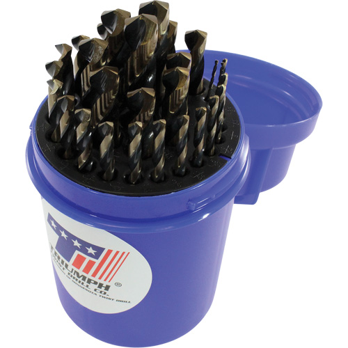 Triumph&reg; Drill Bit Set, 115 Pieces, High Speed Steel Toolneeds Inc.