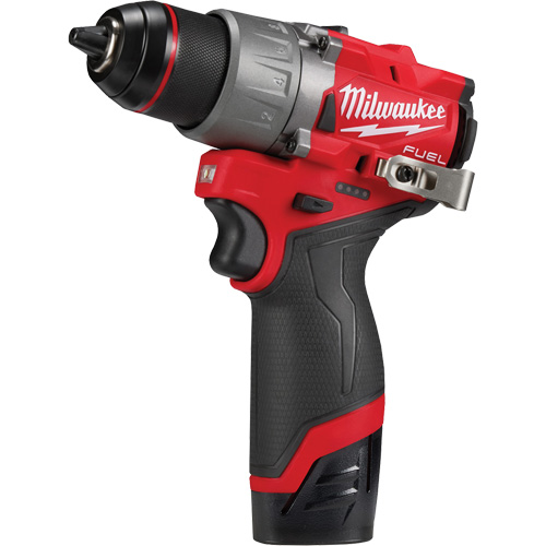 M12 Fuel Drill/Driver Kit, Lithium-Ion, 12 V, 1/2" Chuck, 400 in-lbs Torque Toolneeds Inc.
