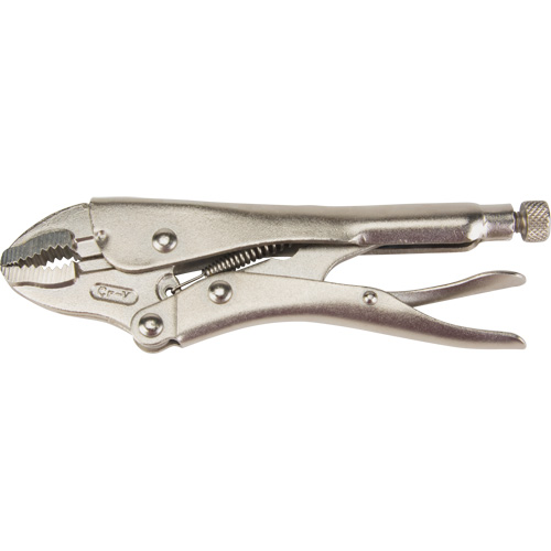 Locking Pliers with Wire Cutter, 7" Length, Curved Jaw Toolneeds Inc.