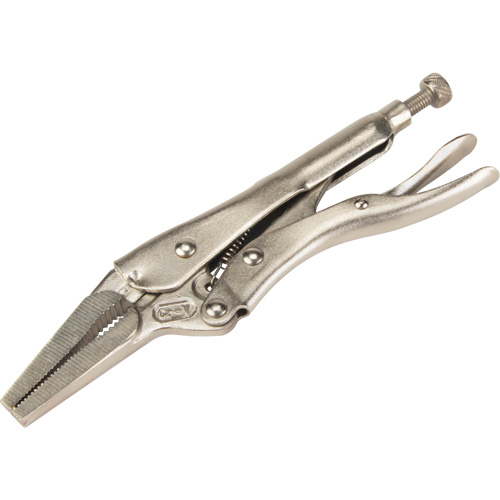 Locking Pliers with Wire Cutter, 6-1/2" Length, Long Nose Toolneeds Inc.